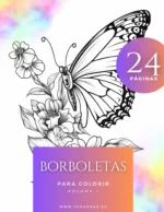 Borboletas - Livro para Colorir - V1
