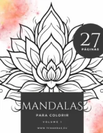 Mandalas - Livro para Colorir - V1