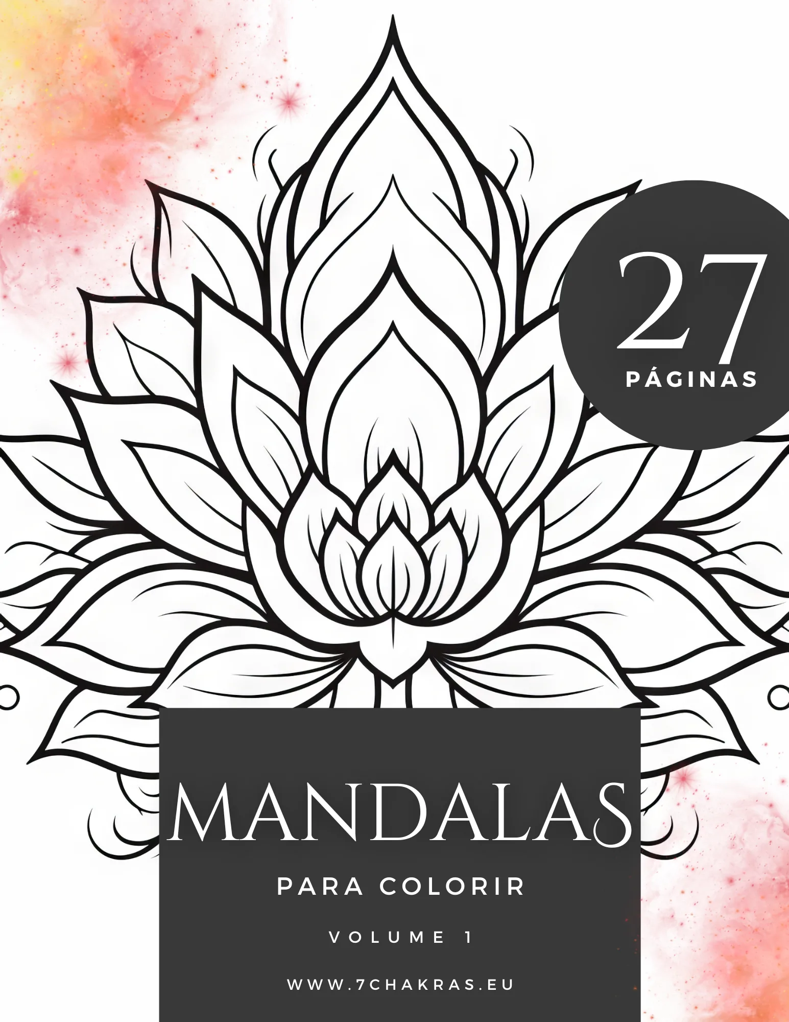 Mandala - Livro Colorir - V1 Mandalas - Livro para Colorir - V1 - Image 1