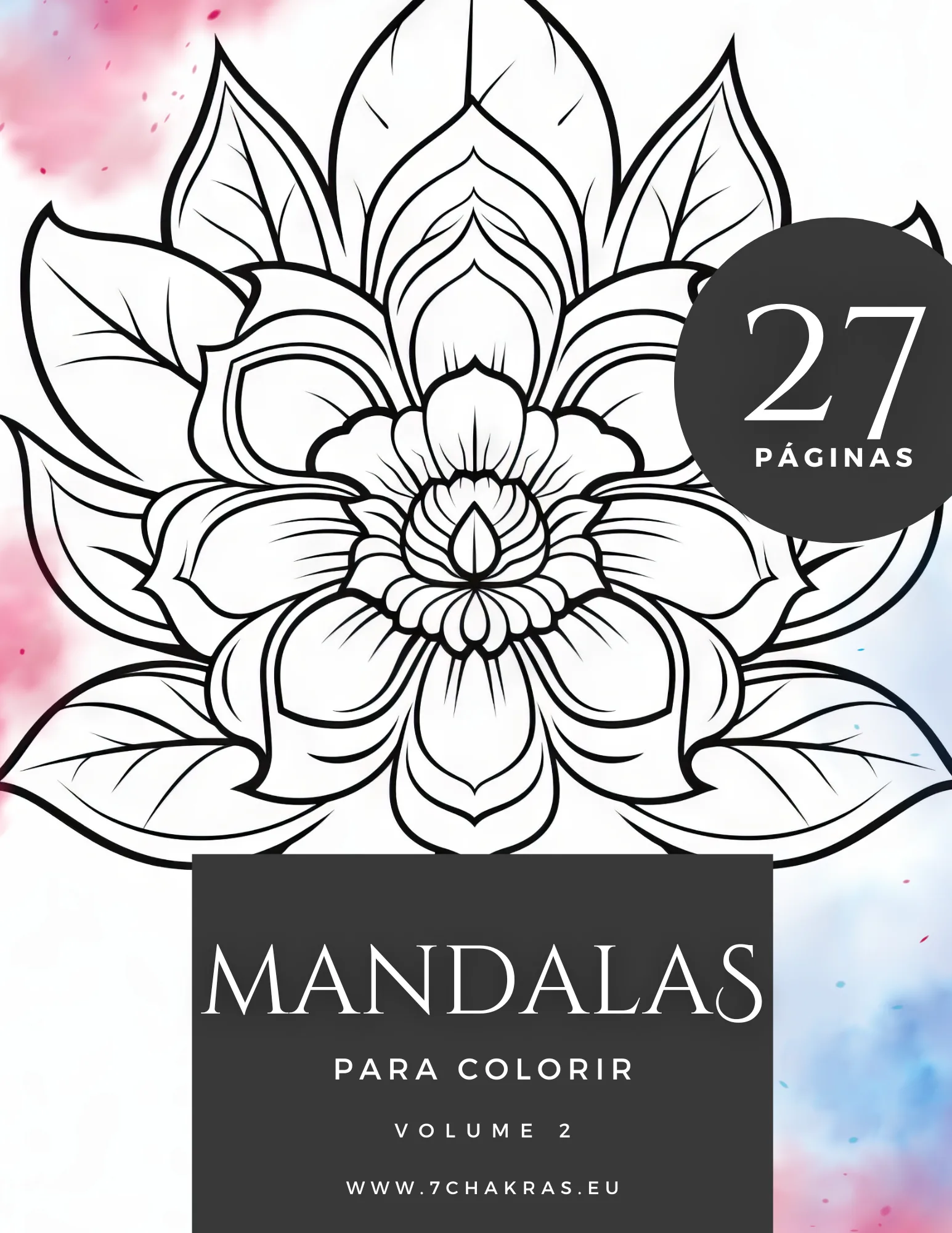 Mandala - Livro Colorir - V2 Mandalas - Livro para Colorir - V2 - Image 1