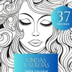Ondas e Sereias - Livro para Colorir