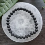 Pulseira de Pedra Vulcânica